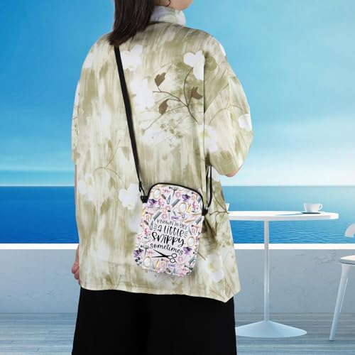 WCGXKO Cosmetologist Gift Organizer Hair Stylist Zipper Crossbody Bag Hairdresser Gifts For Women Hairstylist Messenger Bag