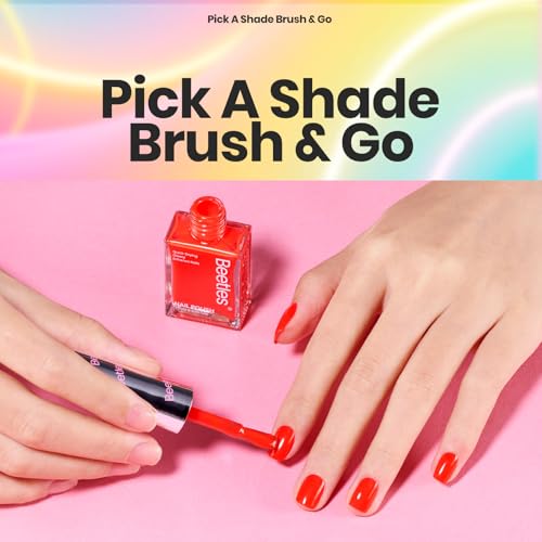 Beetle Tropical Twist Neon Nail Polish Set - 12 Quick Dry Vibrant Colors