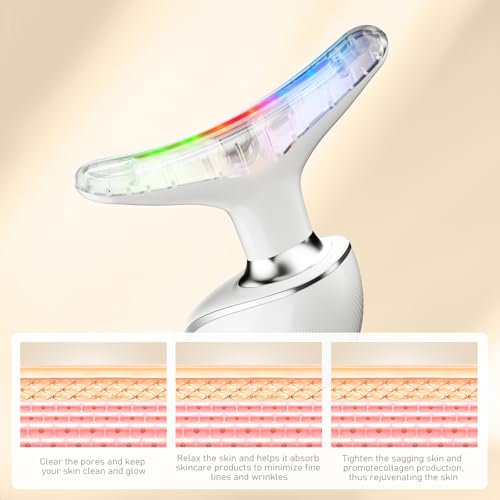 Neck and Face Massager for Home Use, Face Roller for Double - Chin, Face Sculpting Skin Care Tool,Improve, Firm,Tightening and Smooth