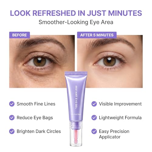 CORACIK Instant Lift Eye Gel - Under Eye Bags & Dark Circles