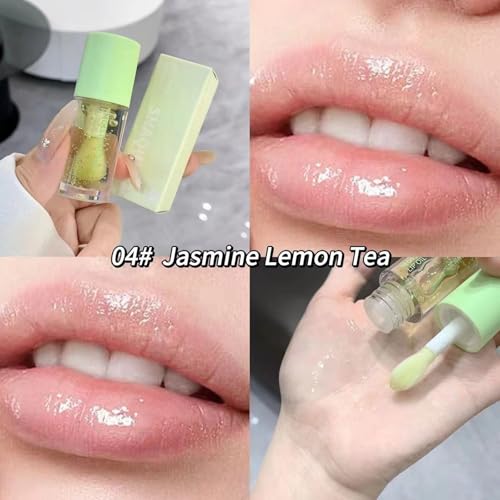Hydrating Plumping Lip Gloss Oil - 4pc Set, 0.48oz