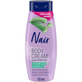 Nair Body Cream Hair Remover with Aloe & Water Lily - 12 Fl Oz