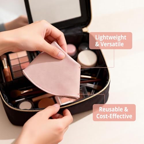 2PCS Reusable Makeup Collar Protector,Makeup Assistance Tools,Make Up Hood Protects Hair and Getting Dressed,Keep Outfits Clean