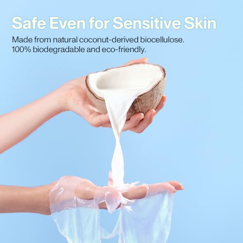 Bio-Cellulose Deep Moisture Face Mask, High-Adhesion Second Skin Sheet, Intensive Hydration & Skin Barrier Care, Korean Skincare