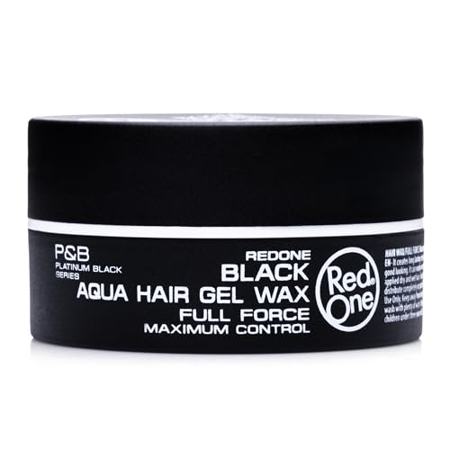 Redone Black Hair Styling Wax 150ml | Extra Hold Gel