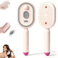 Veloxyn Pink 5-in-1 Electric Spray Air Cushion Hair Brush - Rechargeable & Detangling
