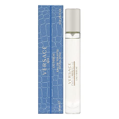 Versace Man Eau Fraîche Travel Spray - Men's Eau de Toilette (0.3 oz / 10 ml)