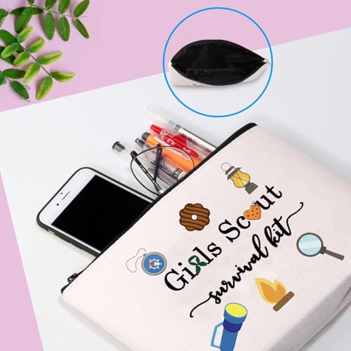 GJTIM Scout Leader Gift Survival Kit Funny Zipper Pouch Accessories