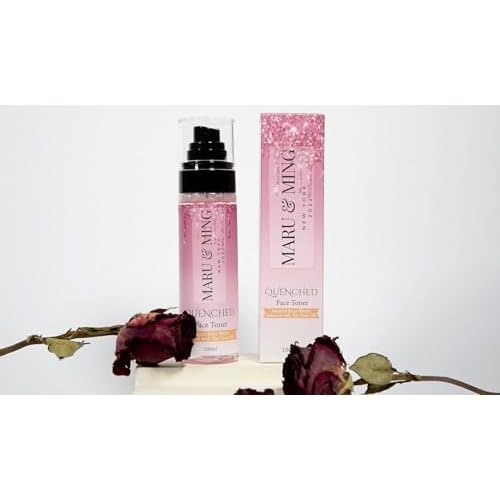 MARU & MING QUENCHED Mineral Rose Water, Teatree Oil & Witch Hazel Face Toner 3.38 oz. 1-Pack