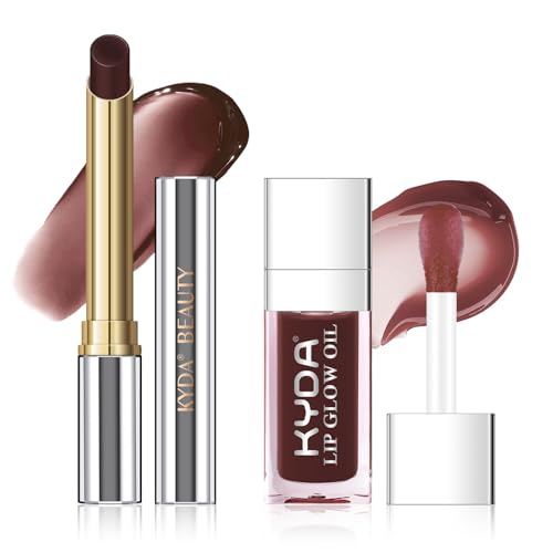 KYDA Honey Lipstick Set - Tinted Lip Balm & Glow Oil