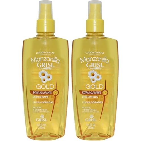 Grisi Manzanilla Gold Lightener and Detangler 8.4 Ounce (Pack of 2)