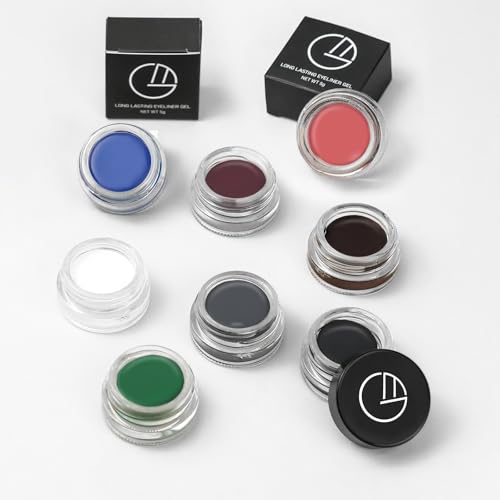 Waterproof Eyeliner Gel - Long Lasting Black Eye Liner