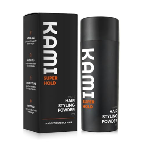 Kami Hair Texture Powder for Men - Strong Hold, Matte Finish