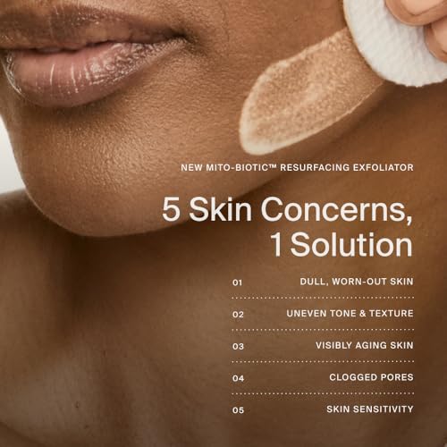 Timeline Mitopure¢â Resurfacing Face Exfoliator- with Plant-Based Acids to Purify, Tone, Hydrate, Refine Texture & Unclog Pores - 3.38 Fl Oz