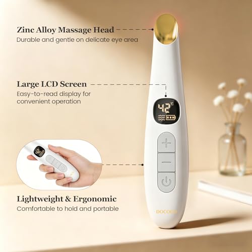 Heated Eye Lift Wand with Temperature Control & Massage