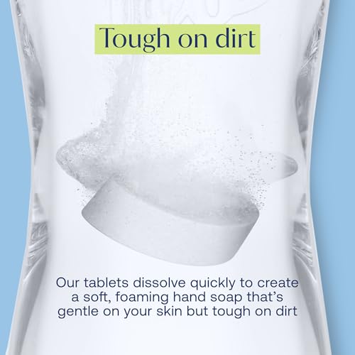 Fab Tab Foaming Hand Soap Kit - Natural Hand Soap - Bathroom Hand Wash - Plant-Based - No Harsh Chemicals - Variety scents - 4 Pack. Makes 4 x 11.9 fl oz (Bottle Not Included)