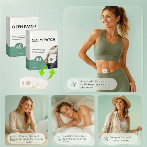 Body Wellness Patches for Navel - 30-Day Supply (60 Pcs)