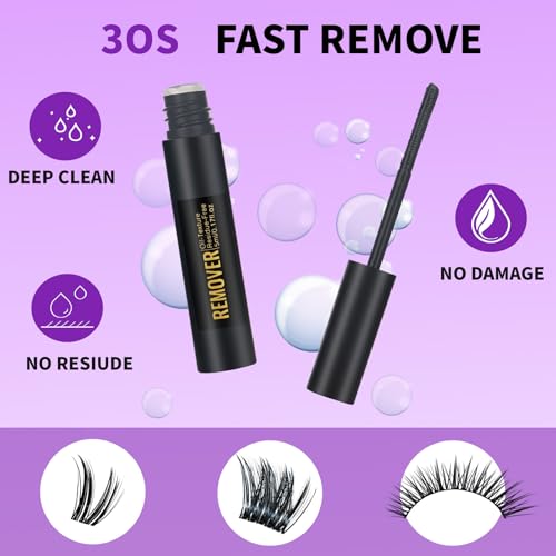 Gentle Lash Cluster Glue Remover - Quick-Dissolving 5ml Formula