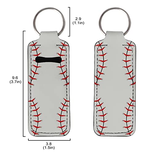 Portable Lip Balm Holder Keychain for Women