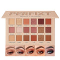 18 Color Natural Eyeshadow Palette ? Soft Matte Shimmer & Glitter Finish with Built-In Concealer Shade ? Ultra-pigmented Blendable Mauve Brown Nude Eyeshadow Palette, Cream Eyeshadow for Older Women