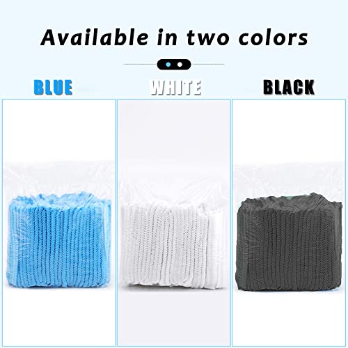 Disposable Bouffant Caps 100 Pack, 21" Hairnets for Food Service