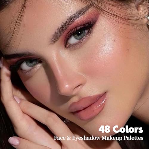 Color Nymph 48-Color Face Palette - Eyeshadow, Blush & Shimmer