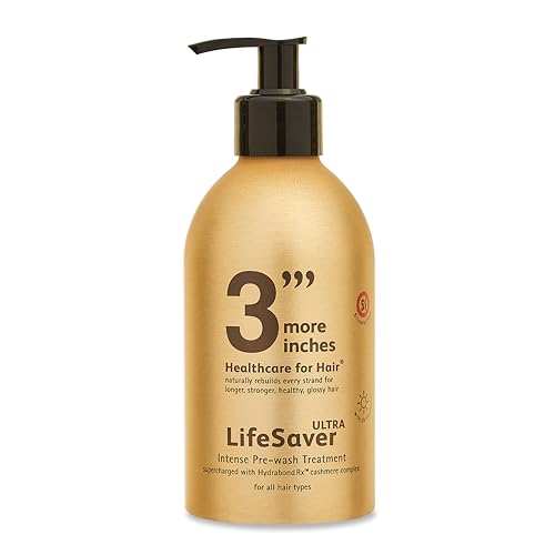3'''More Inches LifeSaver Ultra Intense Pre-wash Treatment 325ml - Double Concentration Hair Repair -Broken Bond Restore Treatment -Sulphate Free, No Added Fragrance -Hair Care by Michael Van Clarke