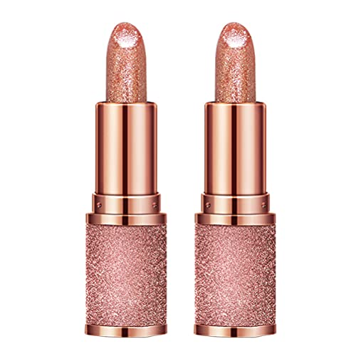 Glitter Star Long-Lasting Lipstick - Moisturizing Creamy Formula