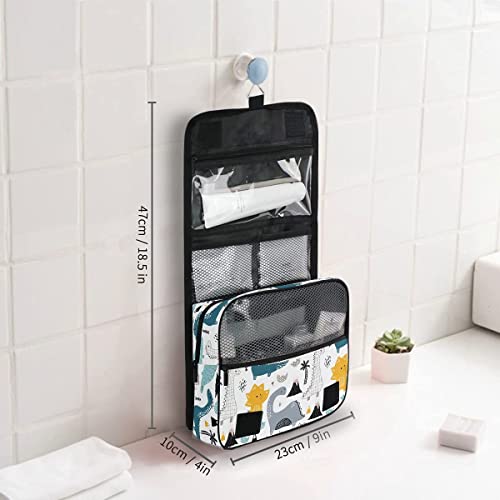 senya Hanging Travel Toiletry Bag Kit Makeup Case Cosmetics Organizer for Men Women