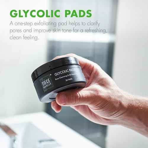 Tiege Hanley Skin Care Gift Box for Men, Platinum Gifting Skincare Set With Face Wash, Scrub, Am & PM Moisturizer, Eye Cream, Lip Balm, Clay Mask, Serum, & Glycolic Pads, Men¡¯s Skin Care, 11 Piece Set