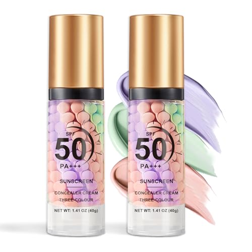 3-in-1 Color Correcting Face Primer SPF 50 PA+++ (2 Pack)