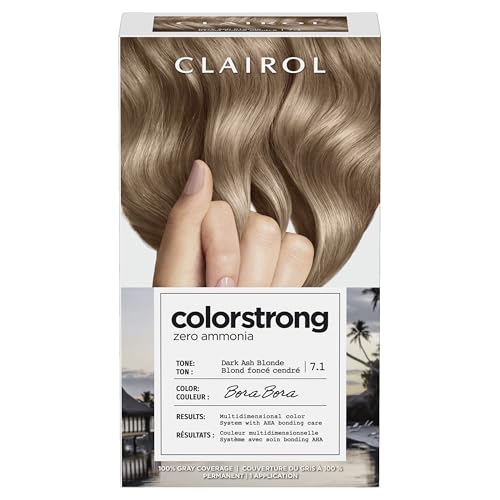 Clairol ColorStrong Permanent Hair Dye 7.1 Dark Ash Blonde