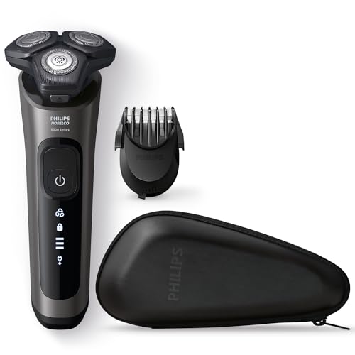 Philips Norelco Shaver 6000 Wet & Dry Electric Razor with Beard Styler & Trimmer