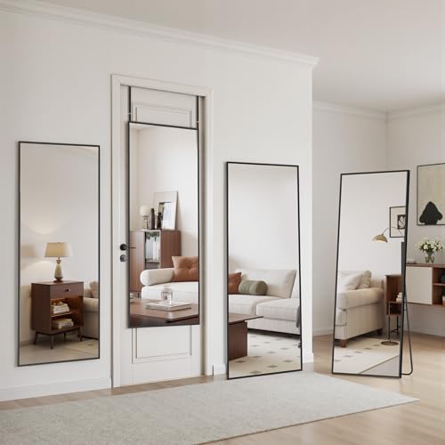 Suidia 48"x14" Full Length Mirror - Over Door & Wall Mounted