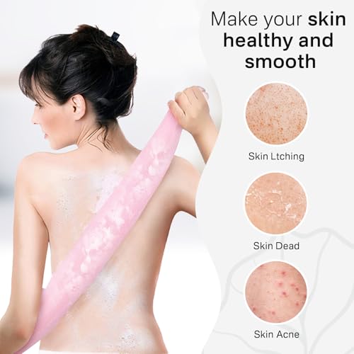 Yiclick Exfoliating Washcloth Set - 3 Pc Back Scrubber Towels