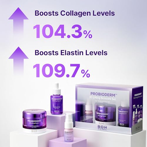 BIOHEAL BOH 3D Lifting Skincare Set - Night Cream, Serum & Mist
