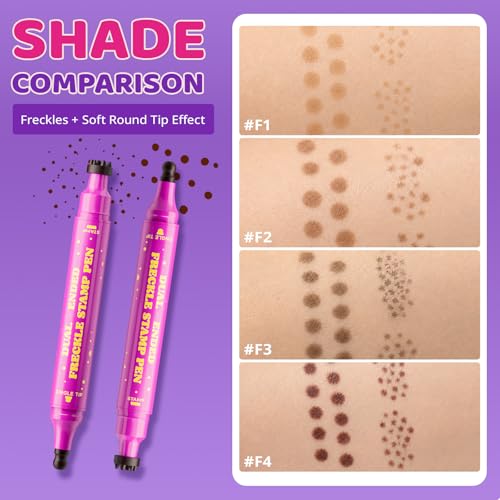Freckle Stamp Pen Dual-Ended - Waterproof Makeup Marker