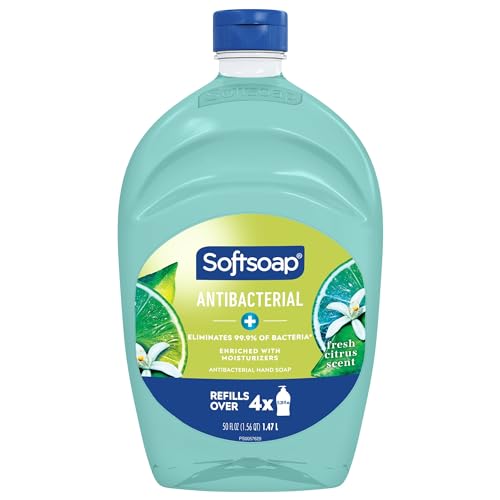 Softsoap Liquid Hand Soap Refill - Fresh Citrus, 50oz, Pack of 6