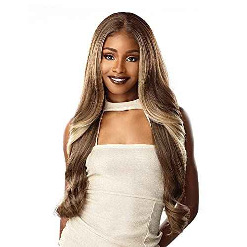 Sensationnel Butta Lace Wigs - Unit 14 Extra Wide 5 Inch Deep Parting Synthetic Preplucked Hairline Glueless Lacefront (BALAYAGEMOCHA)