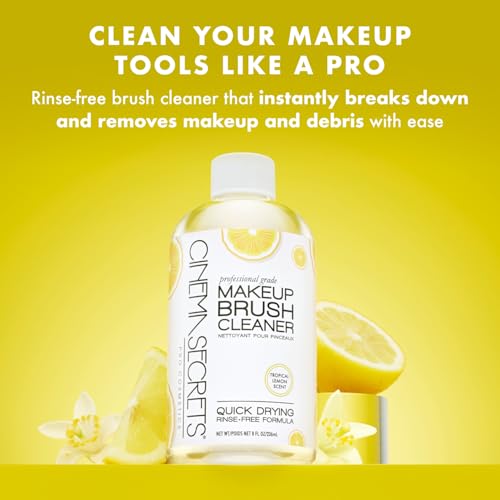 Cinema Secrets Professional Makeup Brush Cleaner, 8oz Kits