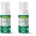 Medline Remedy Specialized No-Rinse Foam Cleanser (4 oz), Unscented, Moisturizing Body Wash, Incontinence Care, Skin Nourishing, For Hair and Dry Skin, Gentle, Eczema Seal, Sulfate-Free (Pack of 2)