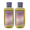 Bath & Body Works Shower Gel, Gift Set of 2, 10oz Each (Snowflakes Cashmere)