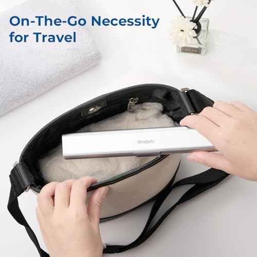 Aluminum Toothbrush Travel Case with 2 Soft Bristle Toothbrushes, Portable Complete Toothbrush Travel Kit, Toothbrush Holder for Bathroom, Camping, Business Trip