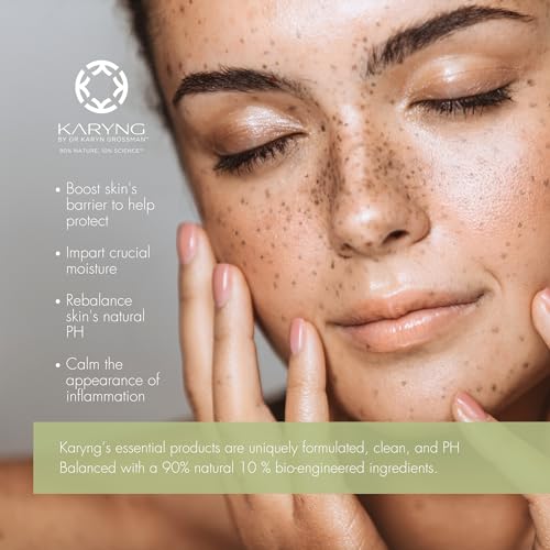 KARYNG Replenishing Cleanser, Natural and Organic Face Wash, Gentle Facial Cleanser with Coconut Oil, Hydrating and Soothing, 6.7oz