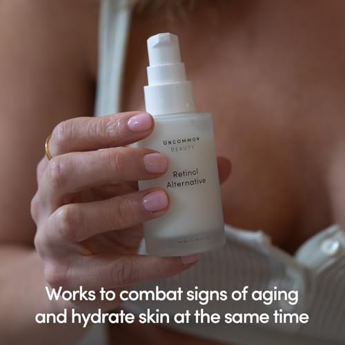 Uncommon Beauty Retinol Alternative with Bakuchiol and Niacinamide - Gentle Anti-Aging Face Serum - Reduces the Look Of Fine Lines and Wrinkles - All Skin Types, Vegan, Cruelty Free, 1.35 Fl OZ