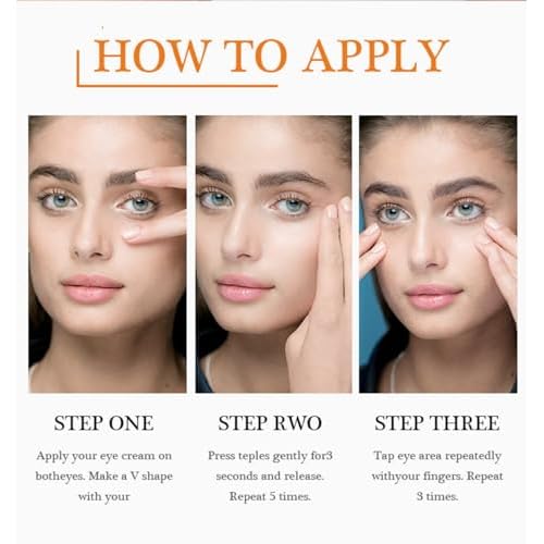 New JoyPretty Vitamin C Brightening Eye Serum,Eye cream,Anti Aging Serum with Vitamin C, Niacinamide and Hyaluronic Acid,Remove for Dark Circles Puffiness Under Eye Bags Fine Line Crow's Feet (1)