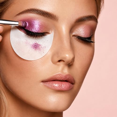 Boko 250Pcs Eyeshadow Shields – Half-Moon Eye Stencils