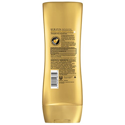 Suave Professionals Smoothing Conditioner, Keratin Infusion, 12.6 Fl Oz (Pack of 2)