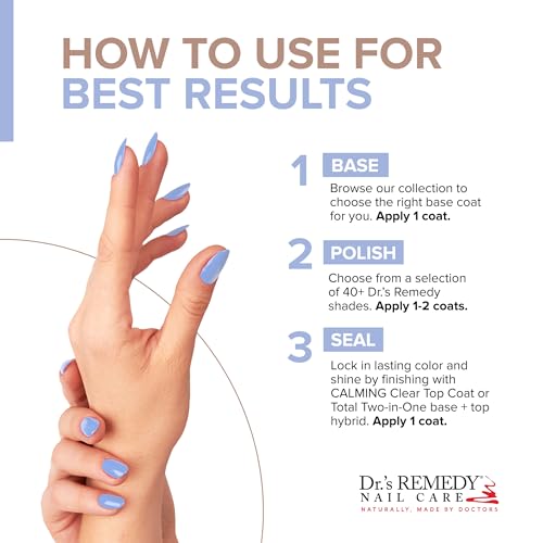Dr.'s Remedy Enriched Non-Toxic Nail Polish - Perceptive Periwinkle