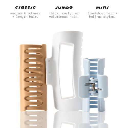 Mello Medium Hair Clip - Flexible Claw Clip for All Hair Types